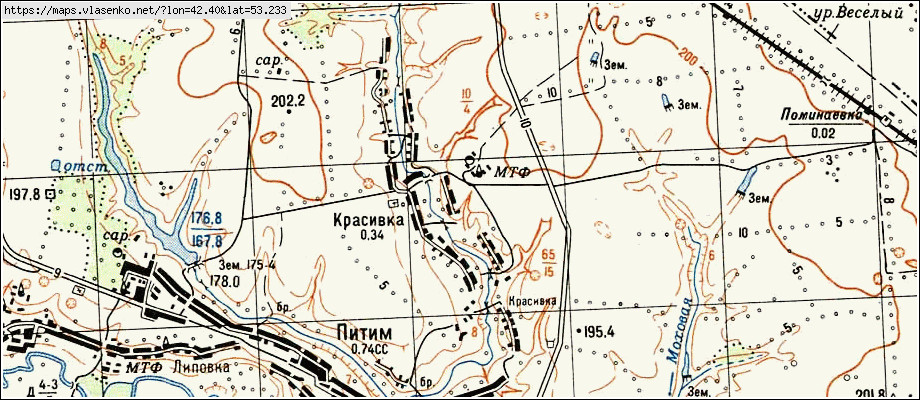 Куксово тамбовская область карта