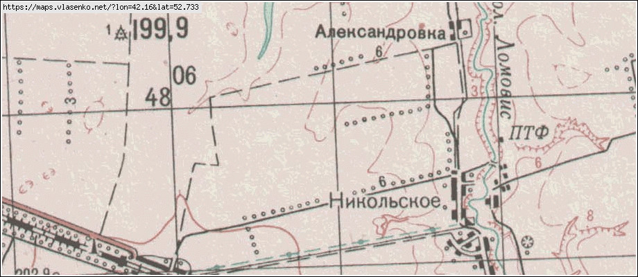 Карта прудов рассказовского района