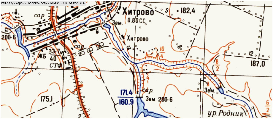 Рассказово московская обл карта