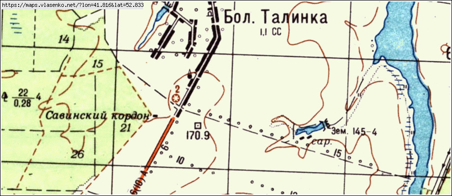 Верхнеспасское тамбовская область карта