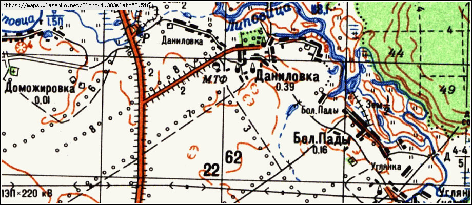 Карта тамбовской области стрельцы