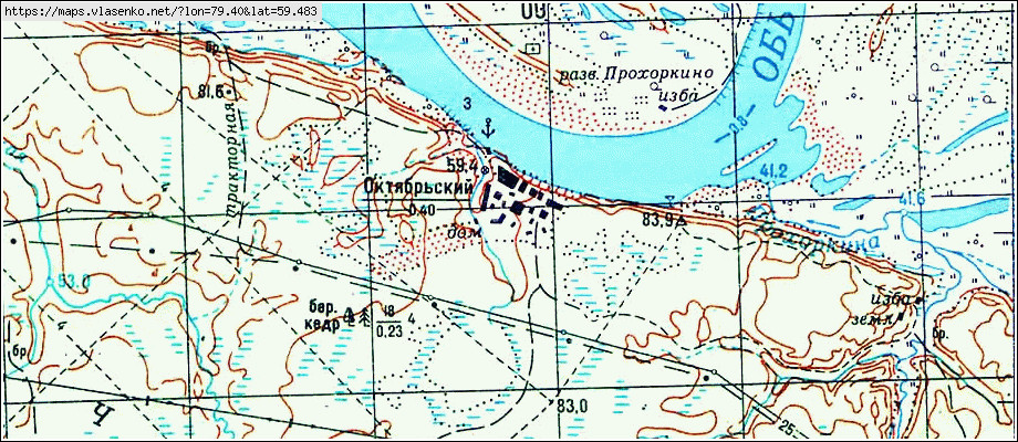 Карта село александровское