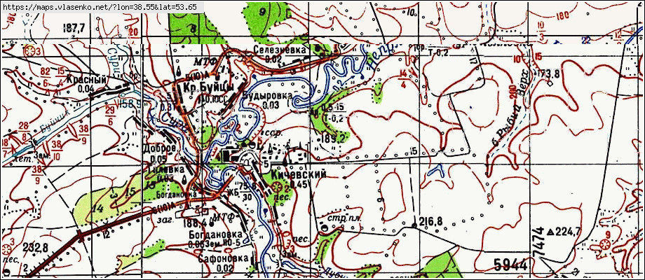 Карта богородицкого района тульской области с населенными пунктами подробная