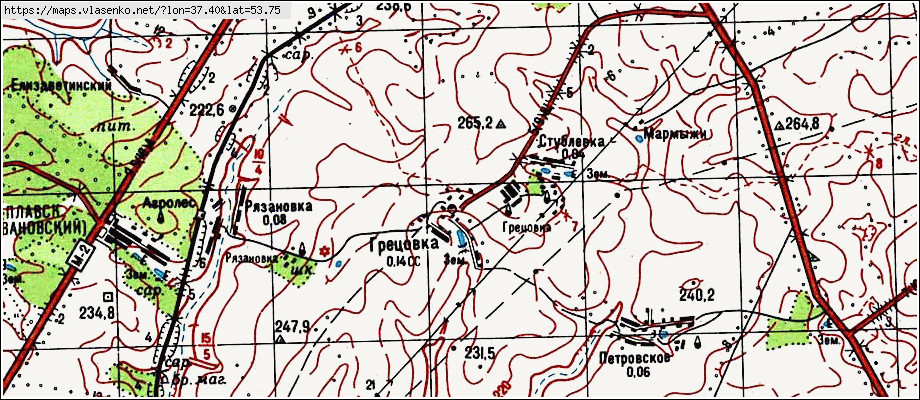 Карта щекинского района тульской области с деревнями