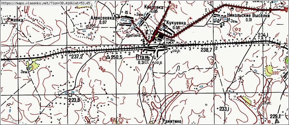 Публичная карта тульской области