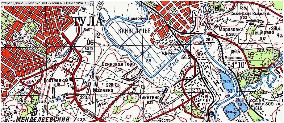 Осиново луганская область карта