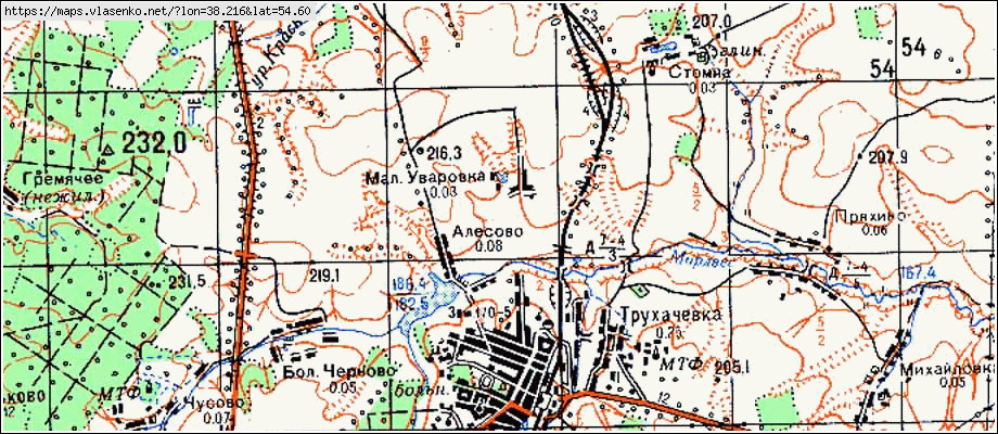 Карта тульской области подробная веневского района тульской области