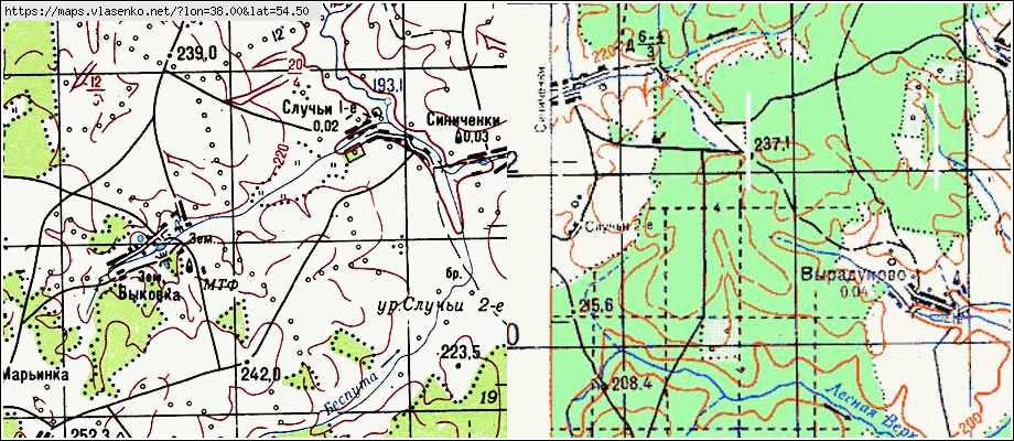 Карта ясногорского района