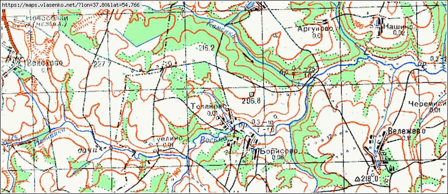 Карта тульской области ясногорского района тульской