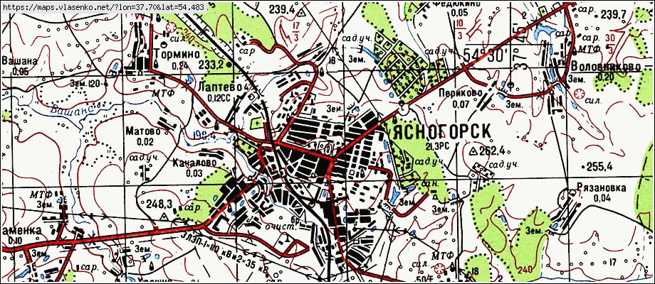 Карта осадков в ясногорске тульской области