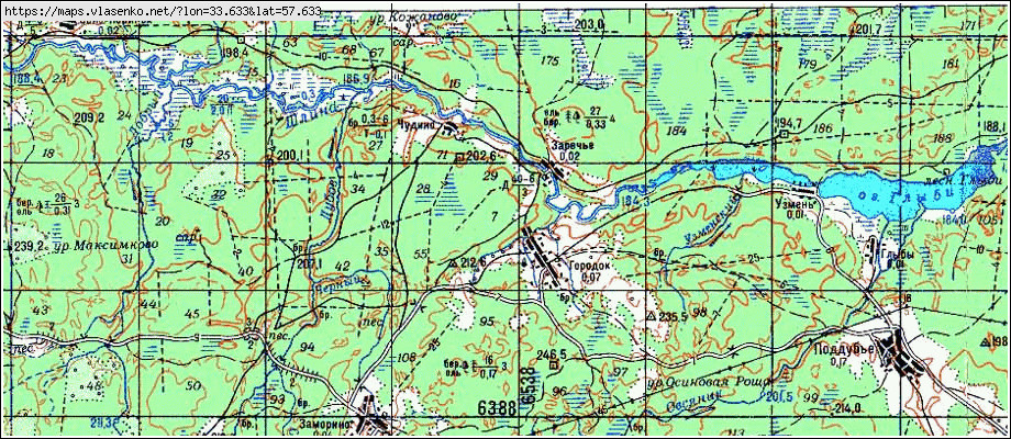 Карта осадков белый городок тверская область