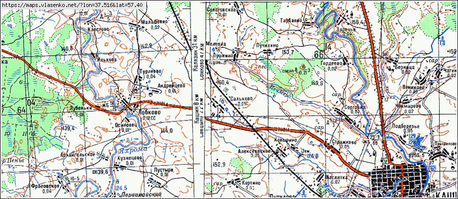 Пушкинская карта тверская область