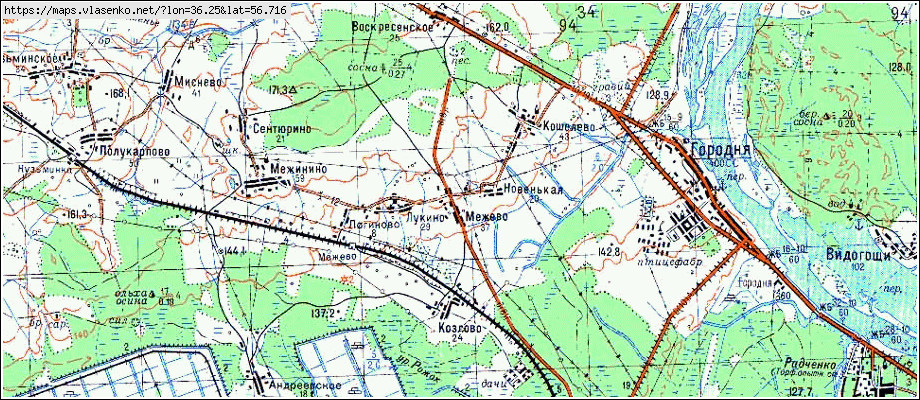 Карта конаковского района тверской области