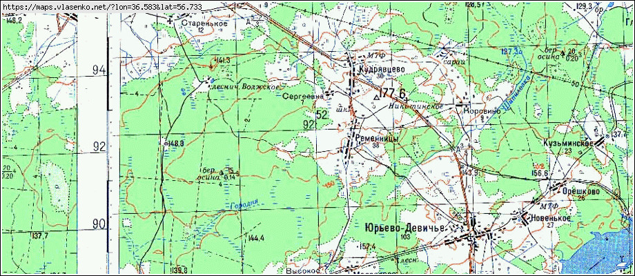 Конаково тверская область карта с улицами