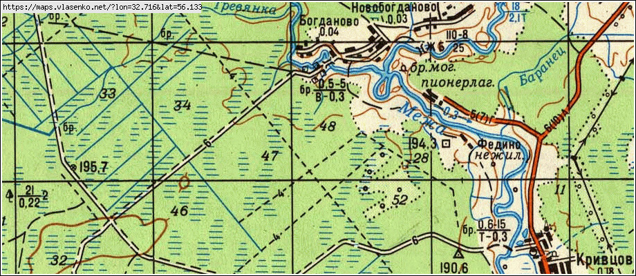 Богданово смоленская область карта - 89 фото