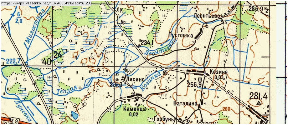 Карта лисино корпус