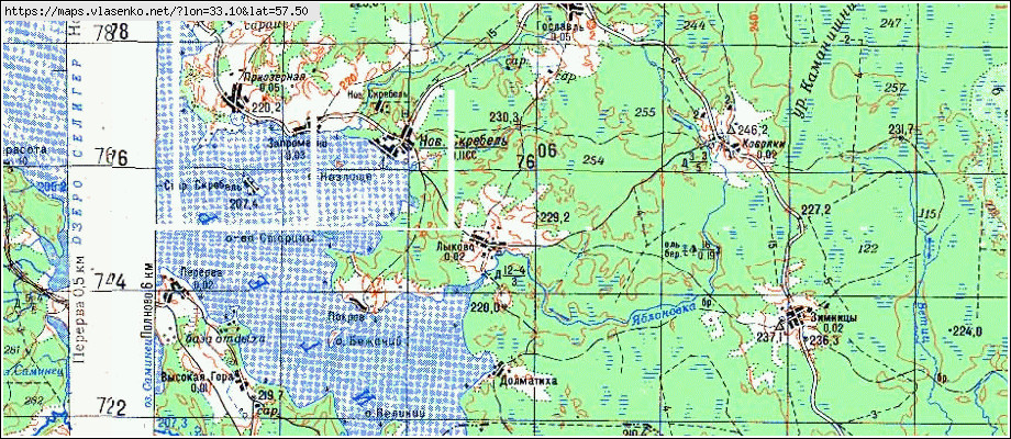 Погода демянск карта