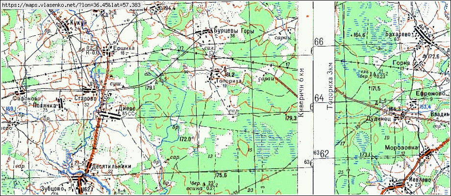 Карта шарьинского района