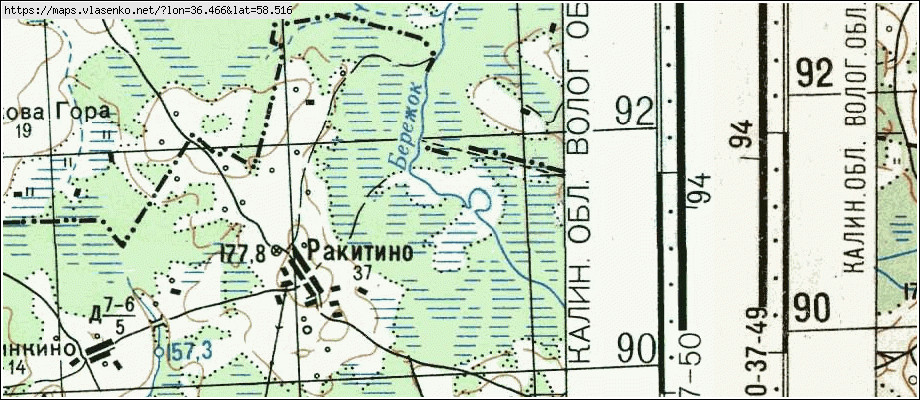 Сандовский район тверской области карта