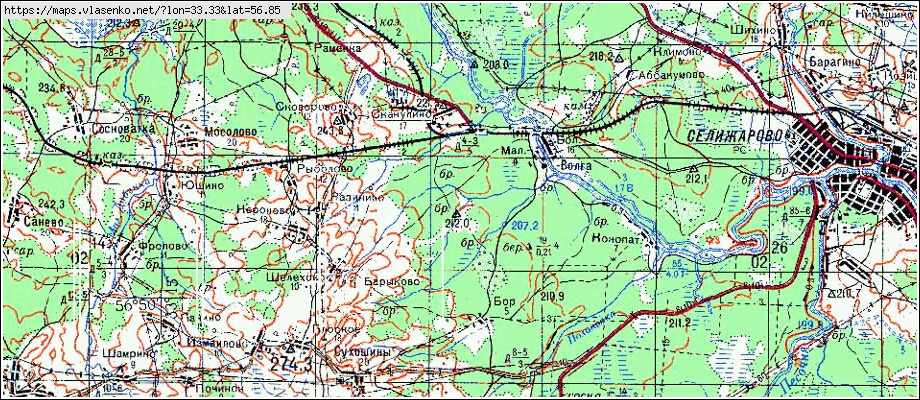 Кадастровая карта селижаровского района тверской области