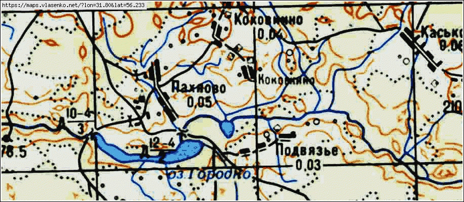 Карта западнодвинского района