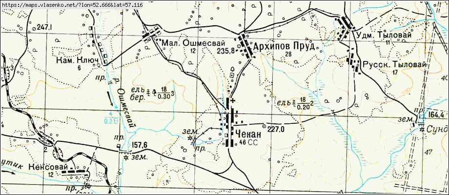 Карта ува увинский район