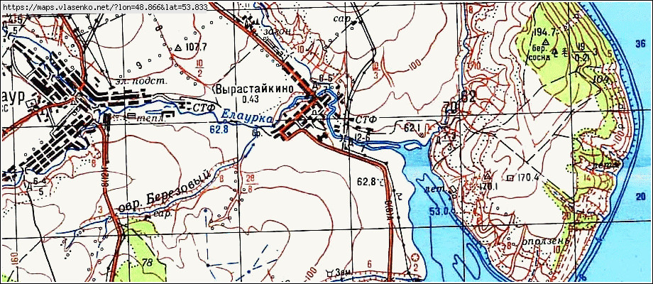 Смородино ульяновская область карта