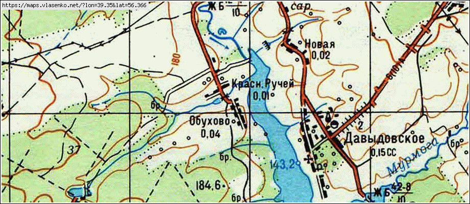 Карта кольчугинского района владимирской области подробная