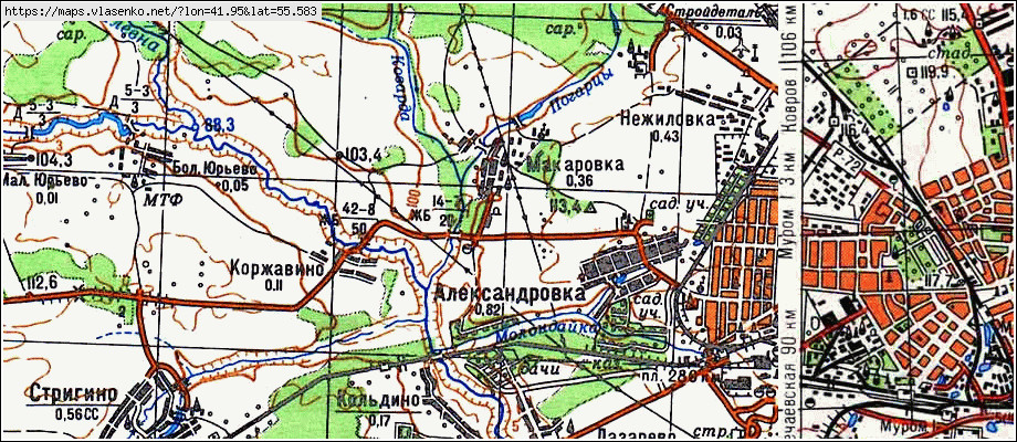 Макаровка мордовия карта