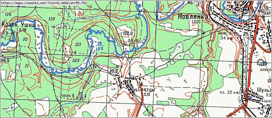 Селивановский район карта