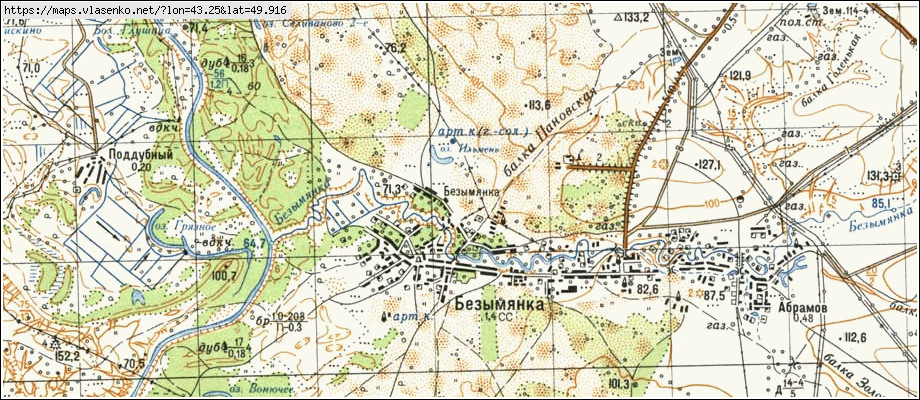 Спутниковая карта михайловка