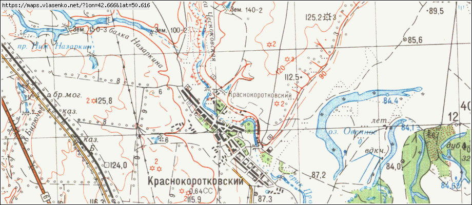 Карта со спутника новоаннинский район