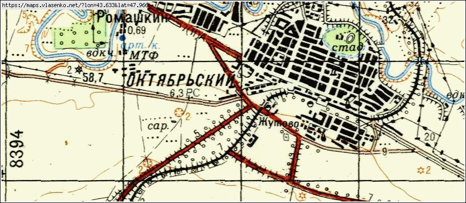 Пермский край октябрьский район п октябрьский карта