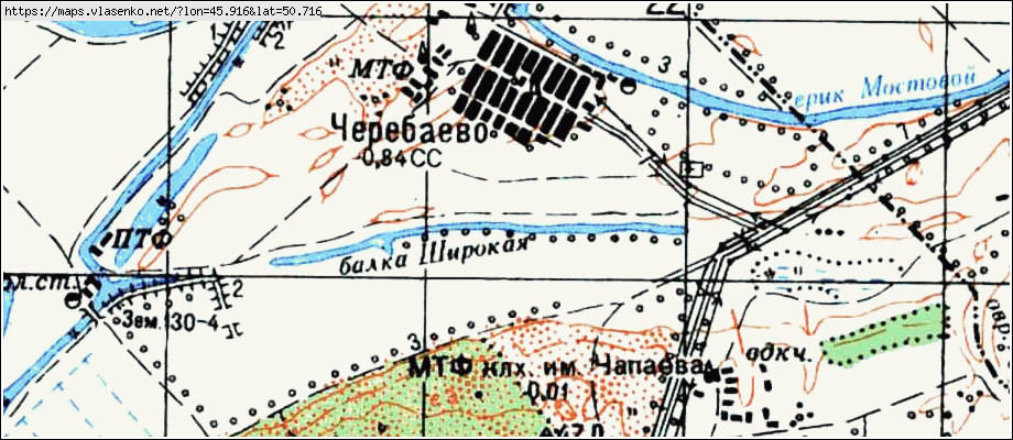 Карта старополтавского района