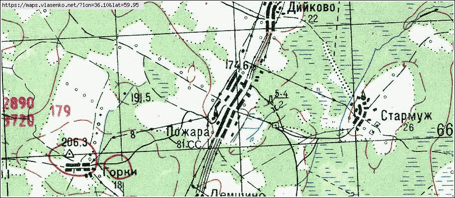 Карта бабаевского района вологодской области подробная с деревнями