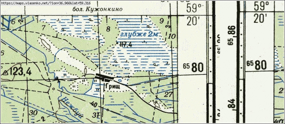 Карта кадуйского района