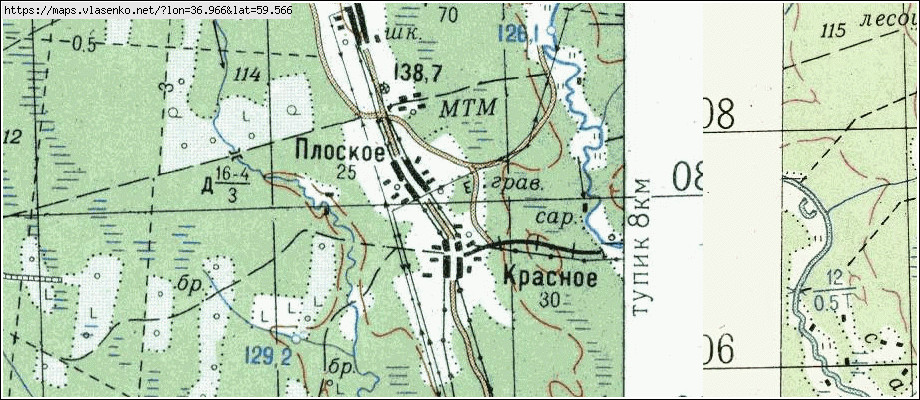 Карта кадуйского района вологодской области подробная с деревнями с дорогами