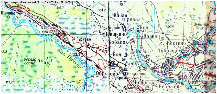 Карта сокола вологодская область