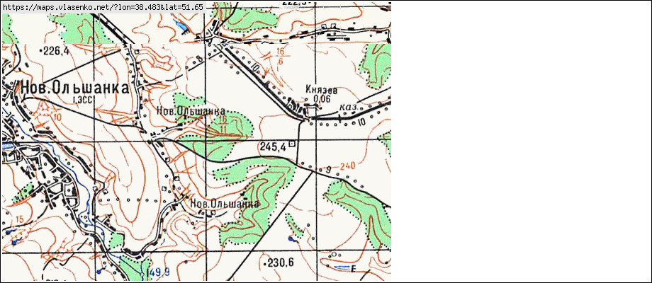 Карта воронежской области нижнедевицкого района воронежской области