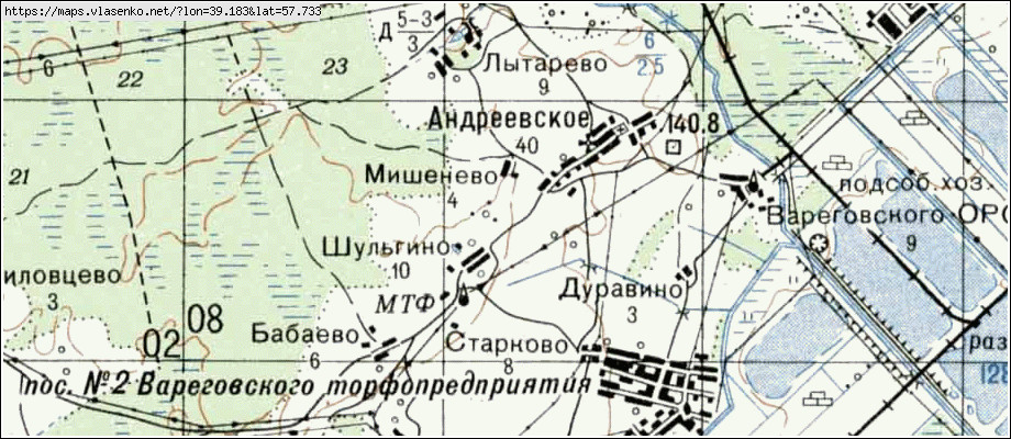 Старково нижегородская область карта