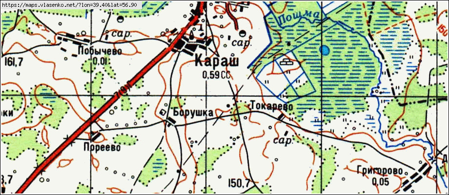 Карта петровска ярославской области ростовского района