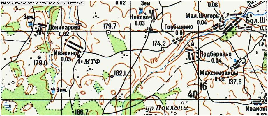 Карта поречье рыбное ярославская область ростовский район