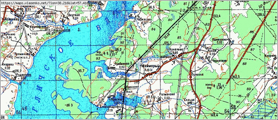 Карта угличского района ярославской области