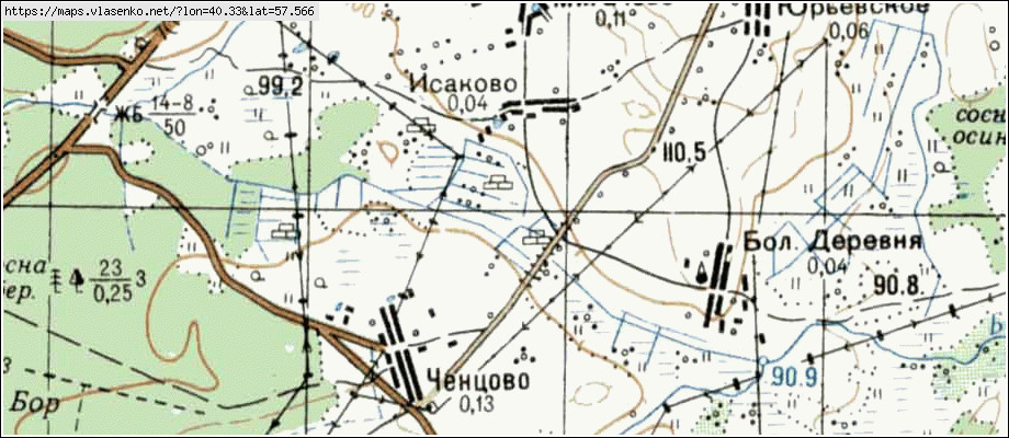 Большая липовица тамбовская область карта