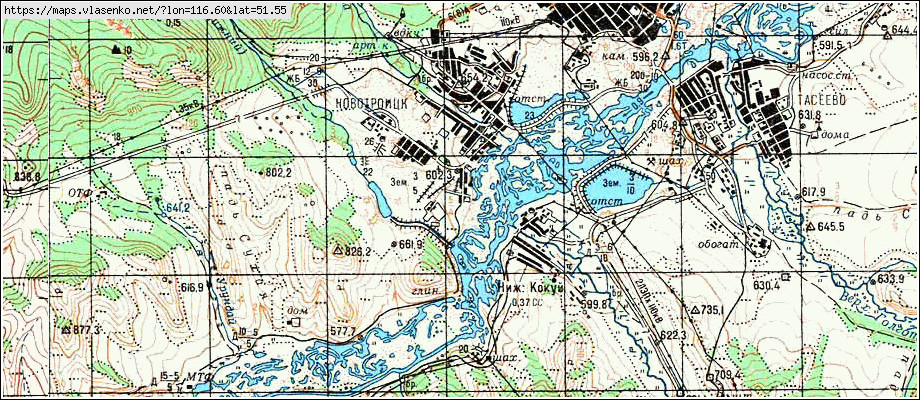 Г новотроицк карта онлайн