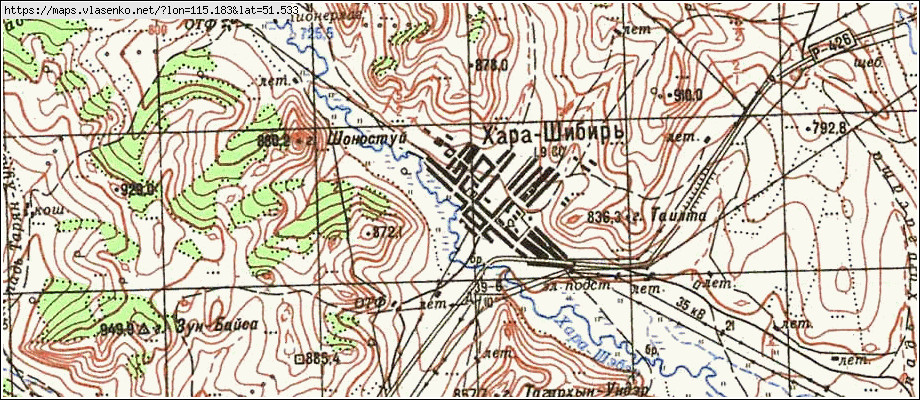 Кадастровая карта забайкальского края