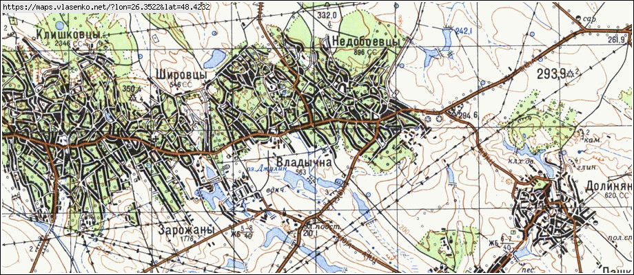 Карта чернівецької області