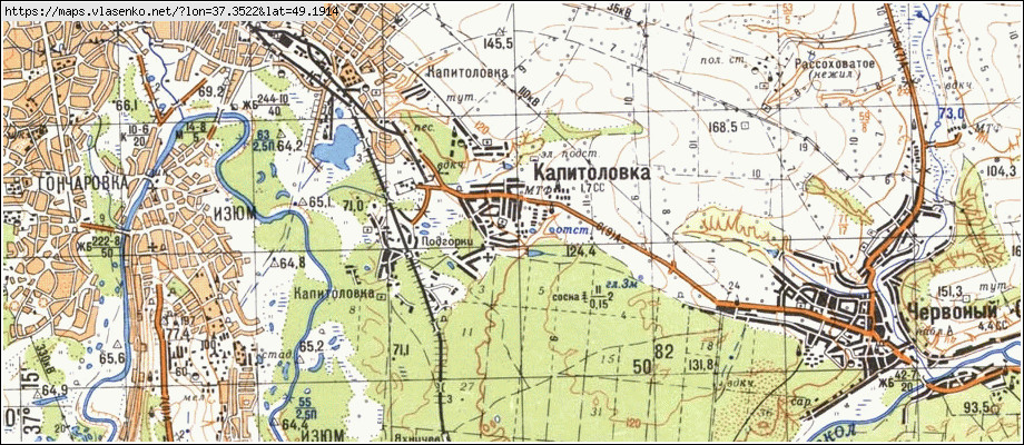 Савинцы харьковская область карта