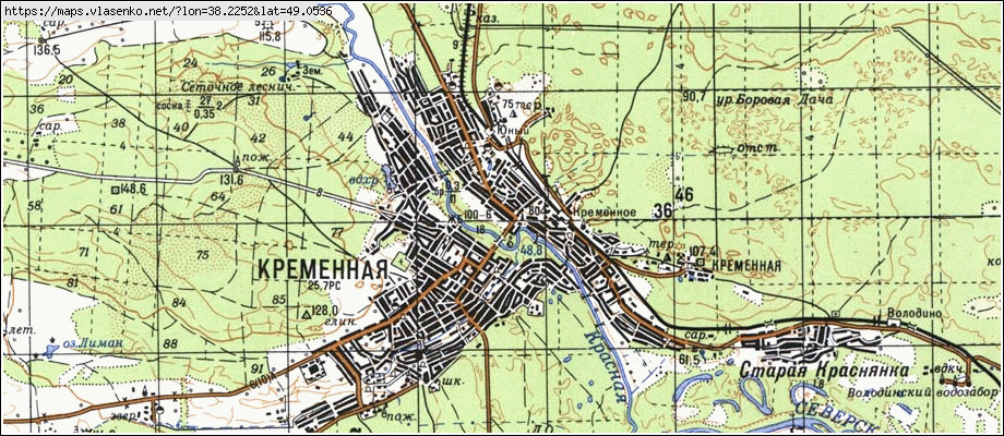 Карта кременная онлайн