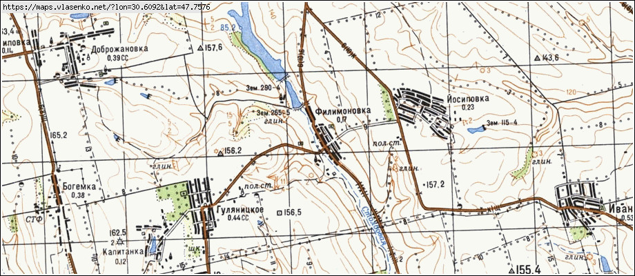 Карта ФИЛИМОНІВКА, Миколаївська область, Врадіївський район